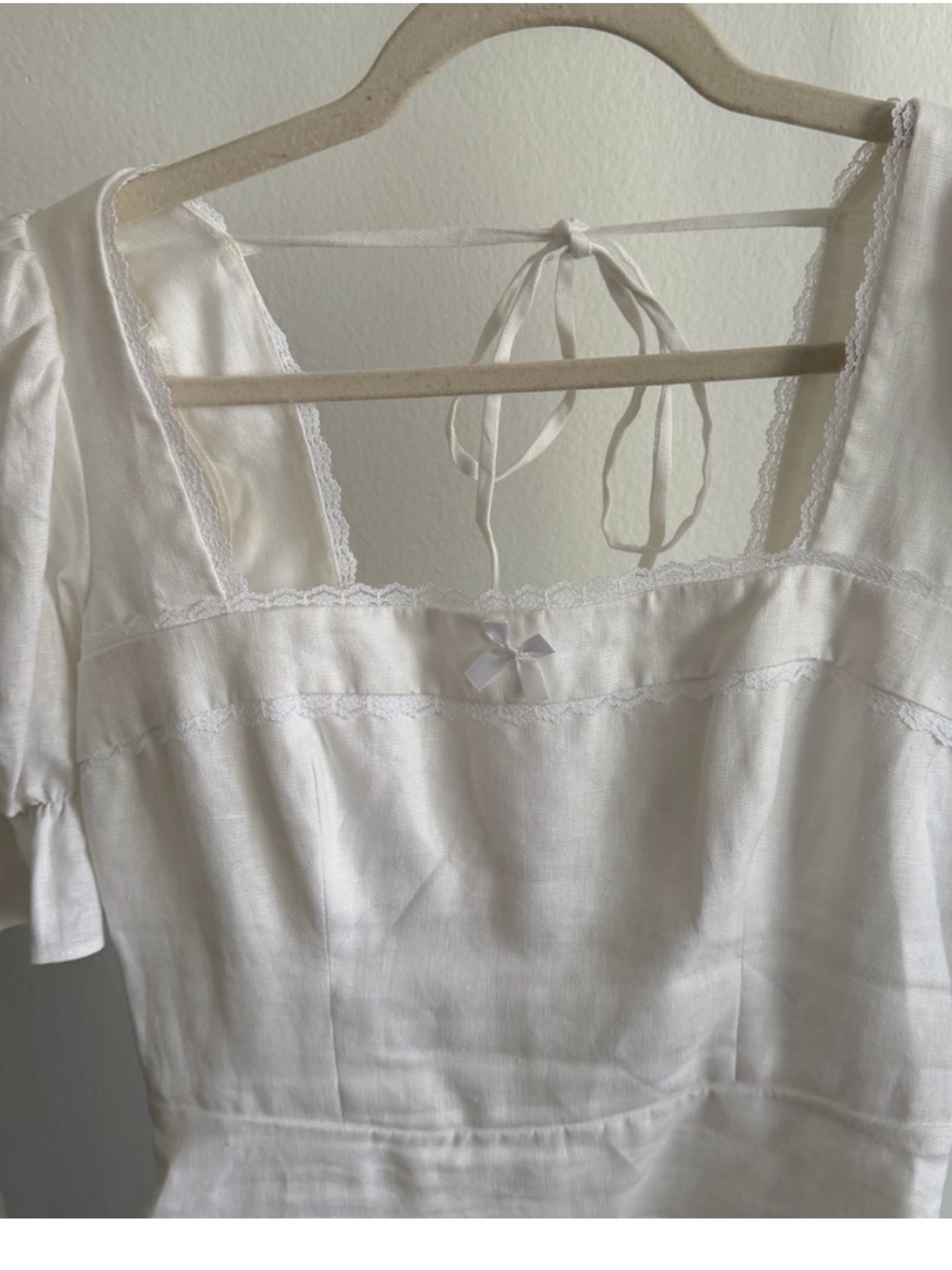 REFORMATION LINEN DRESS - Picture 3 of 7
